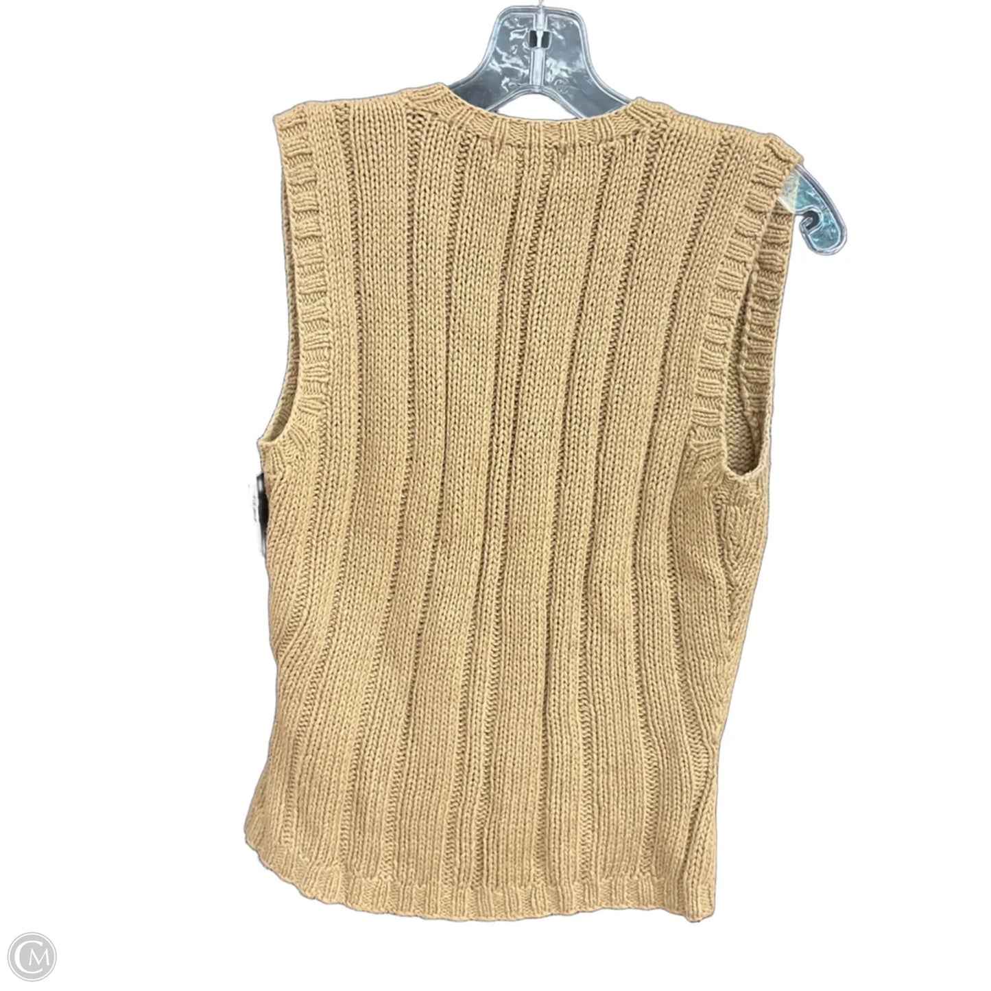 Cardigan By Cme In Tan, Size: Sp