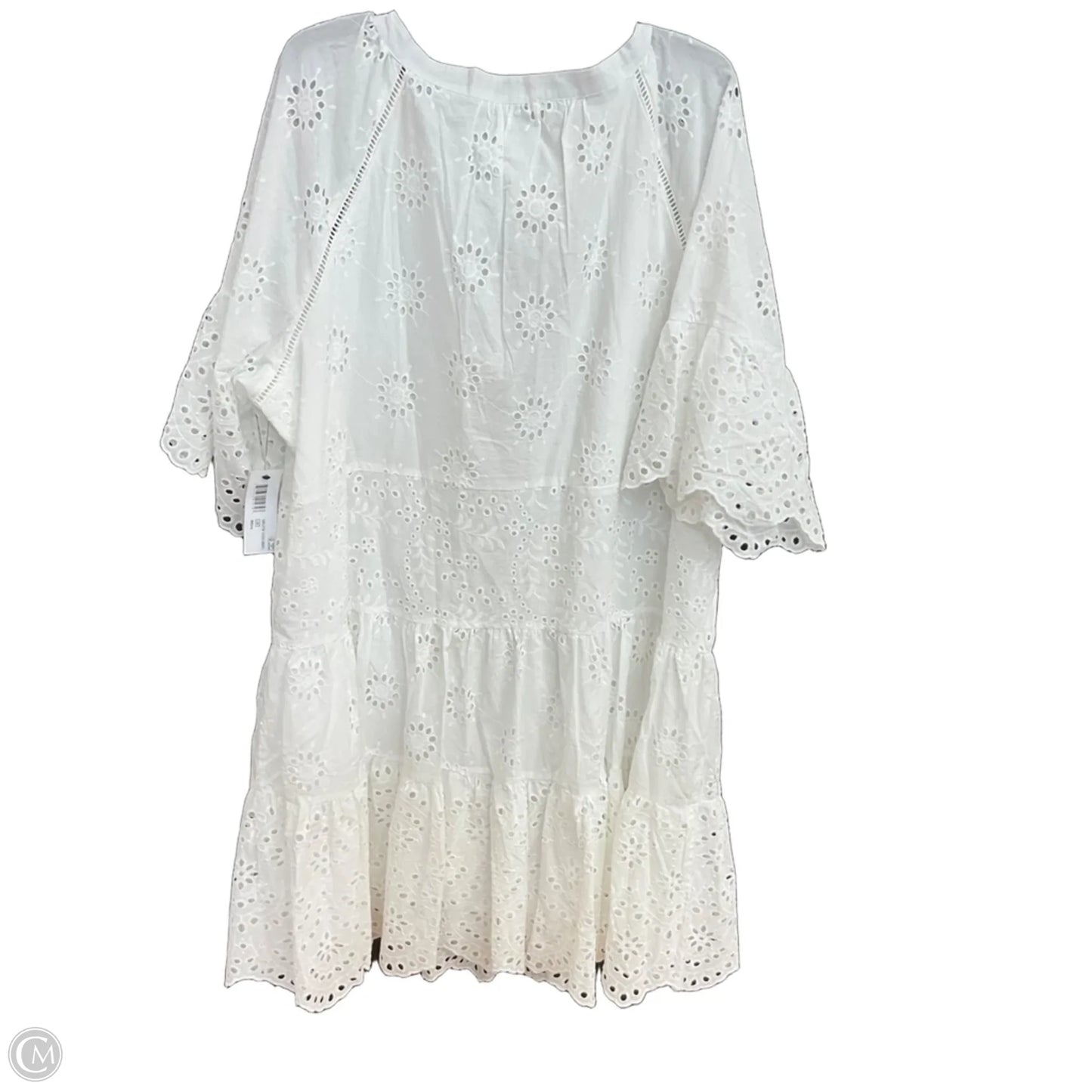 Dress Casual Short By Tribal In White, Size: 2x