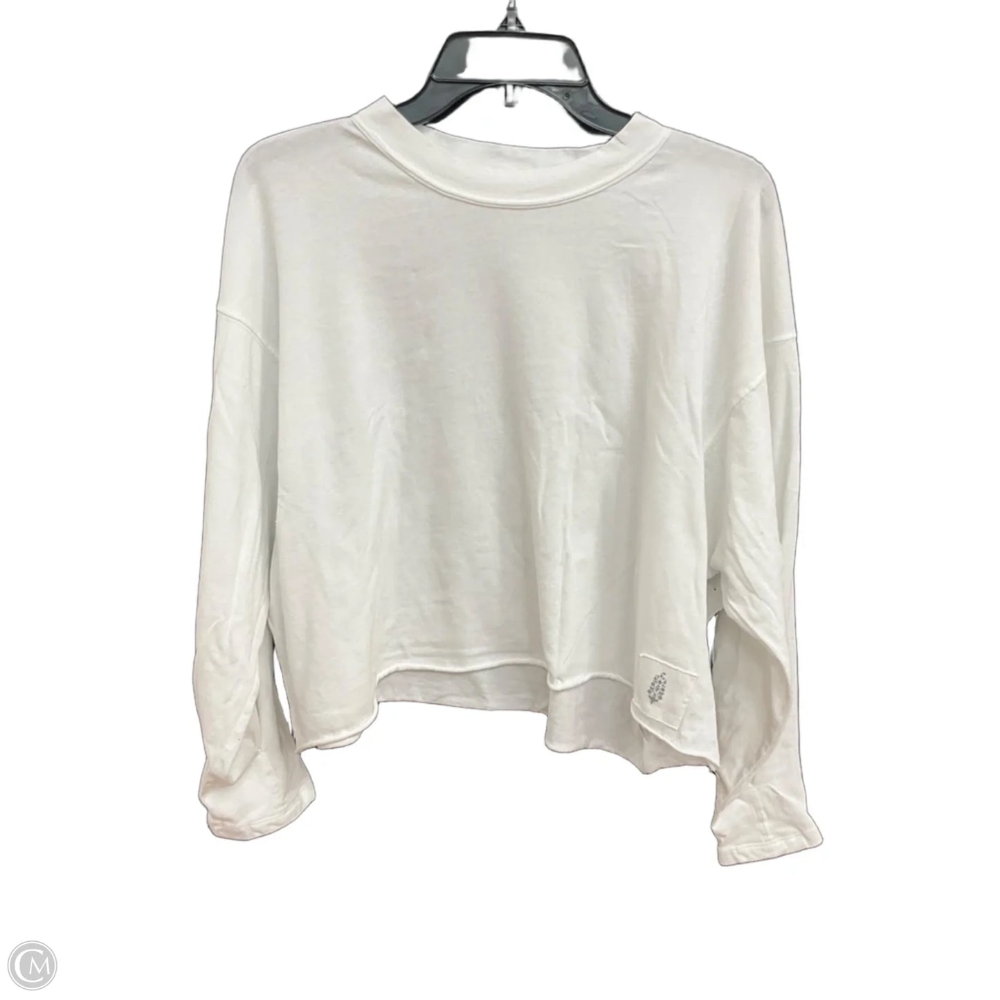Top Long Sleeve By Free People In White, Size: Sp