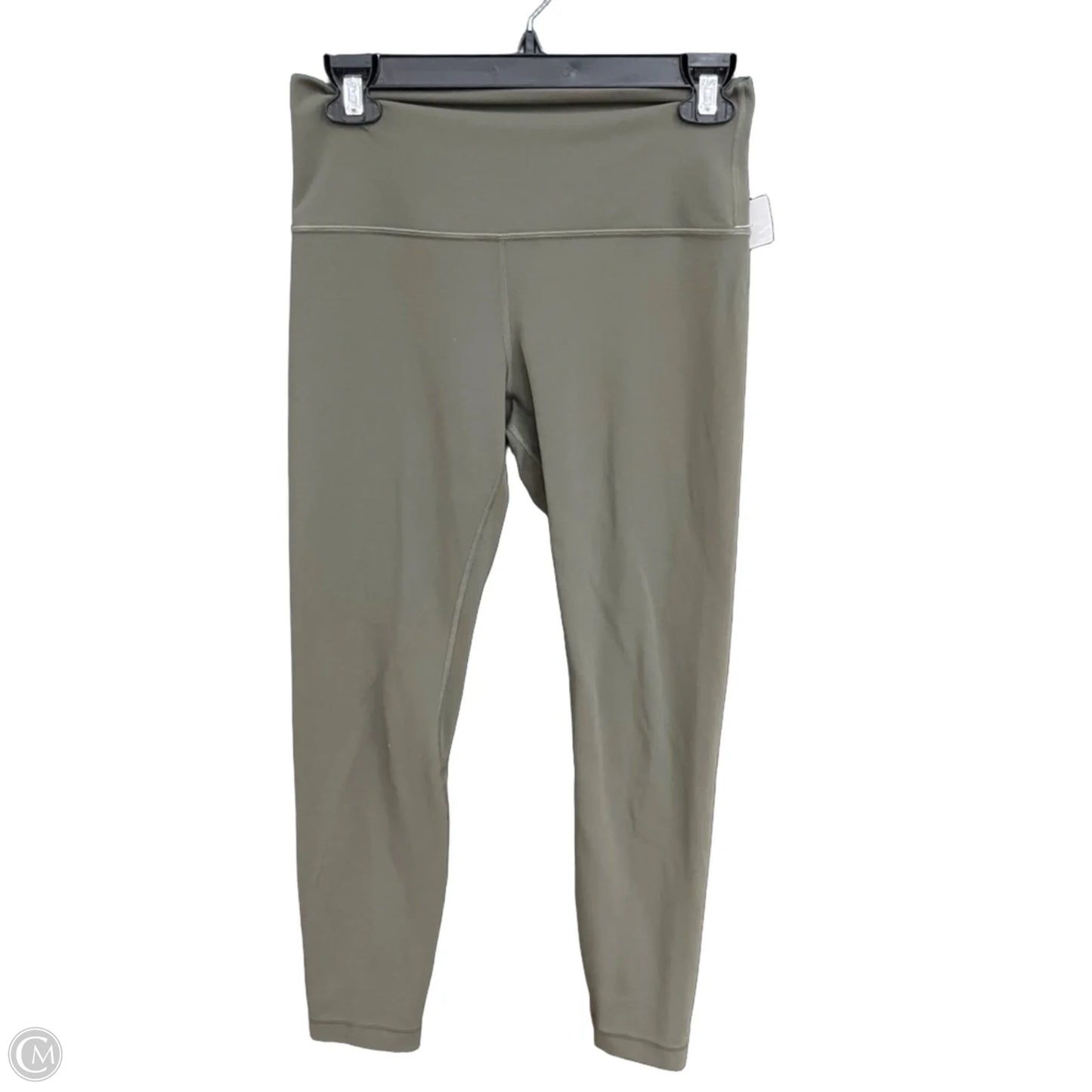 Athletic Leggings By Lululemon In Green, Size: M