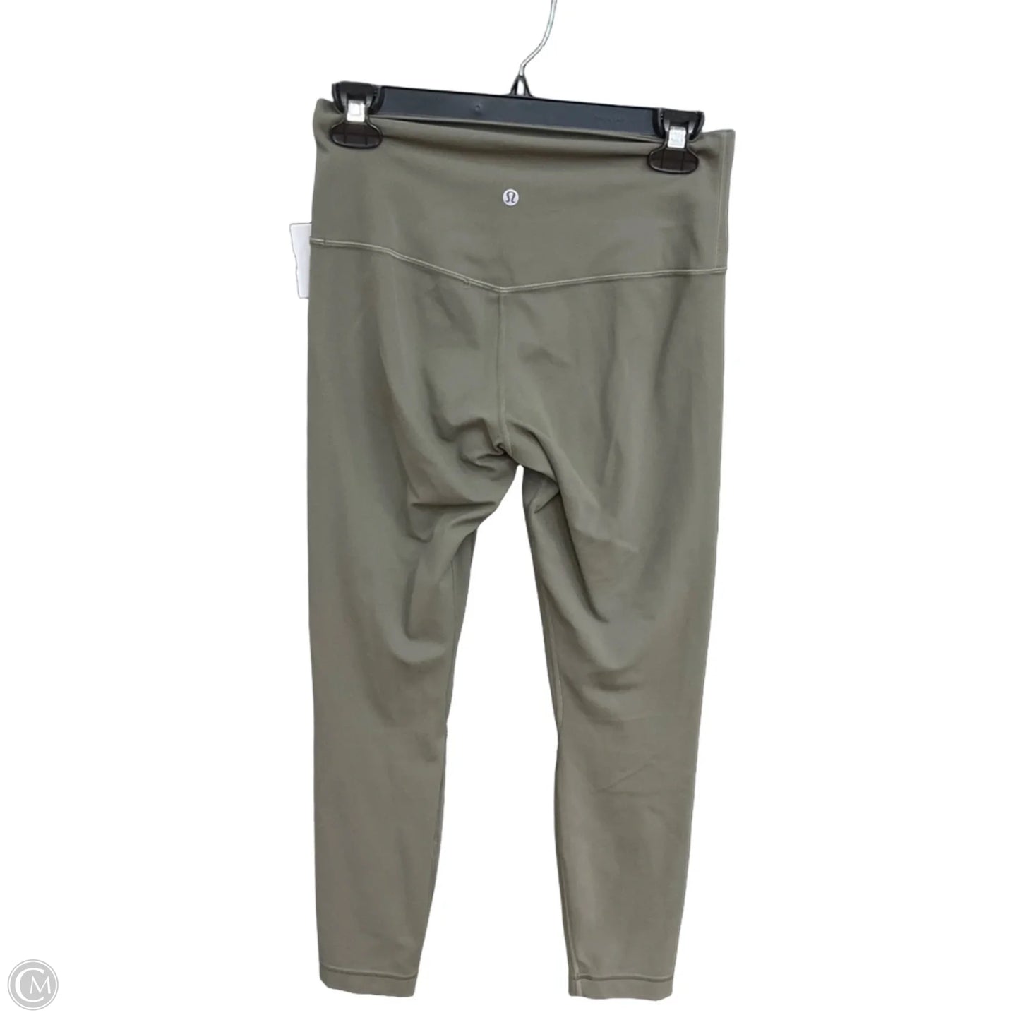 Athletic Leggings By Lululemon In Green, Size: M
