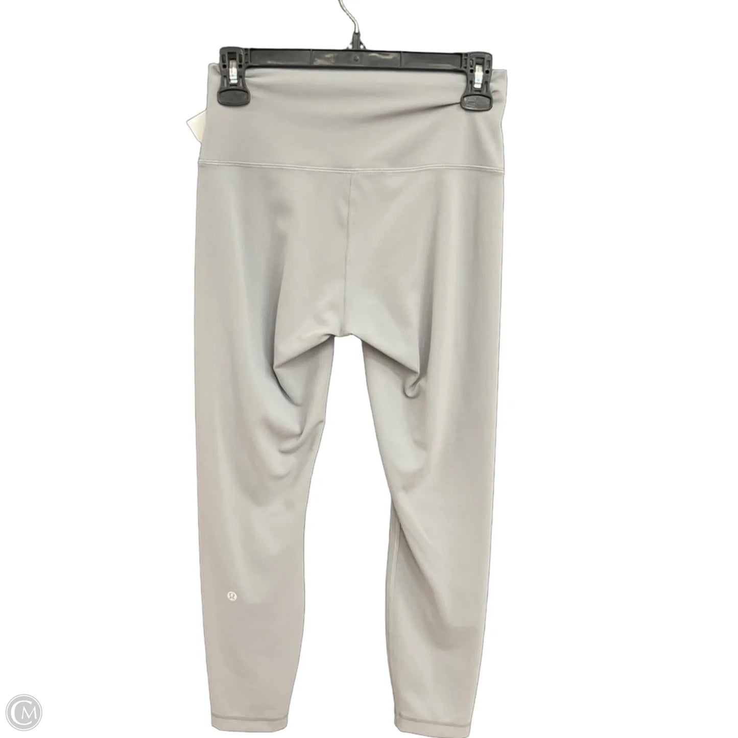 Athletic Leggings By Lululemon In Grey, Size: M