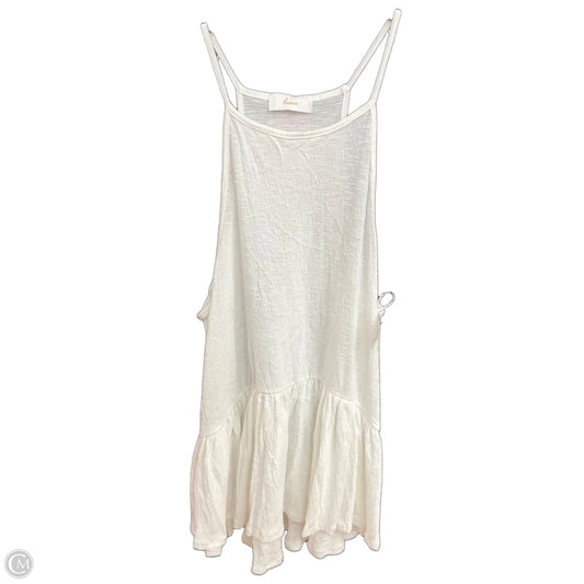 Top Sleeveless By Braeve In White, Size: Xl