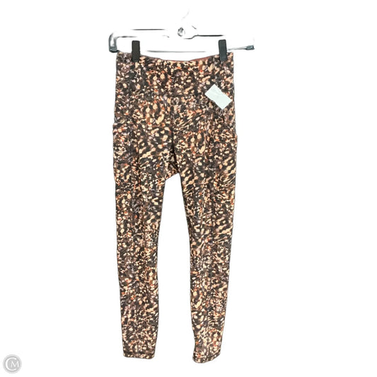 Athletic Leggings By Lululemon In Multi-colored, Size: 4