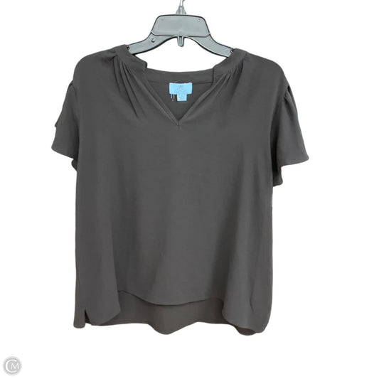 Top Short Sleeve By Cece In Black, Size: Xl