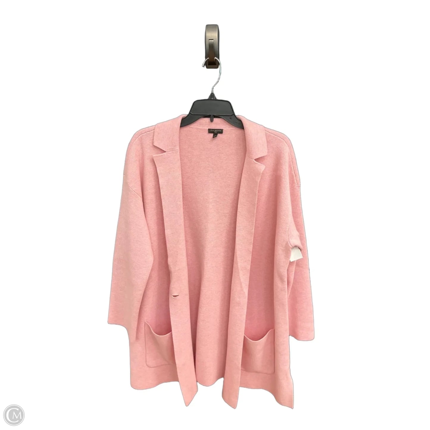 Cardigan By Talbots In Pink, Size: 1x