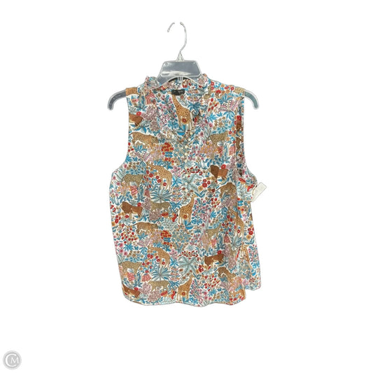Top Sleeveless By Talbots In Multi-colored, Size: Xl