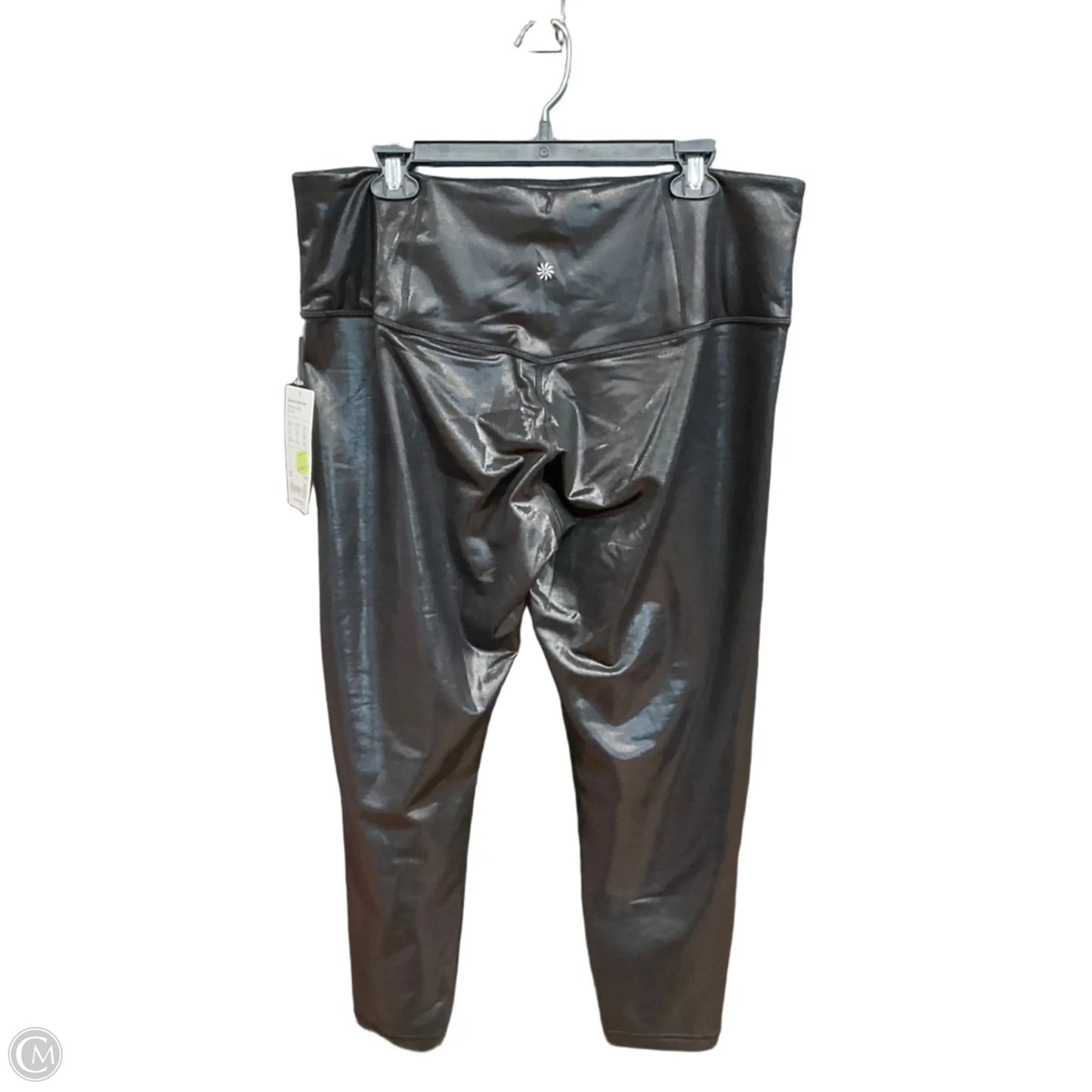 Athletic Leggings By Athleta In Black, Size: 2x