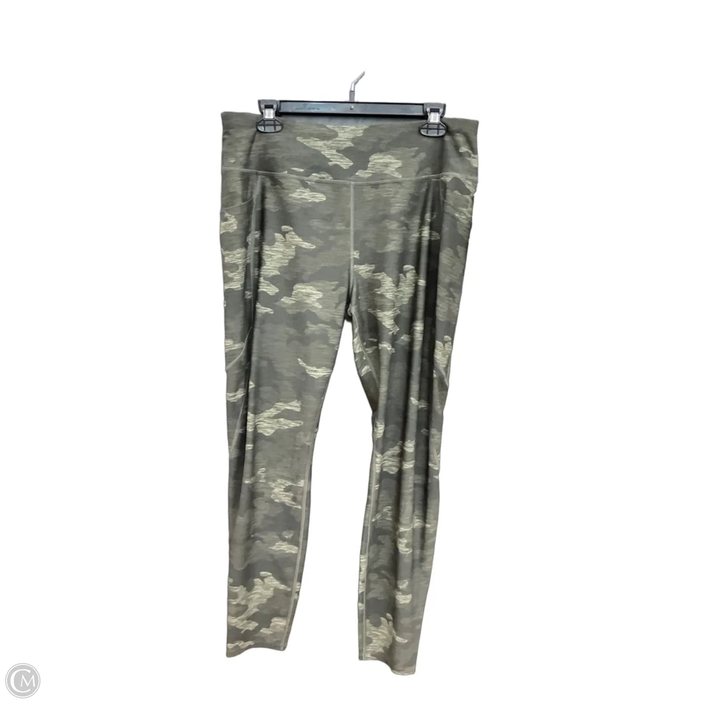 Athletic Leggings By Athletic Works In Camouflage Print, Size: Xxl