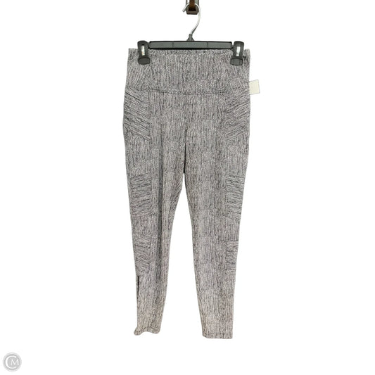 Athletic Pants By Athleta In Black & White, Size: S