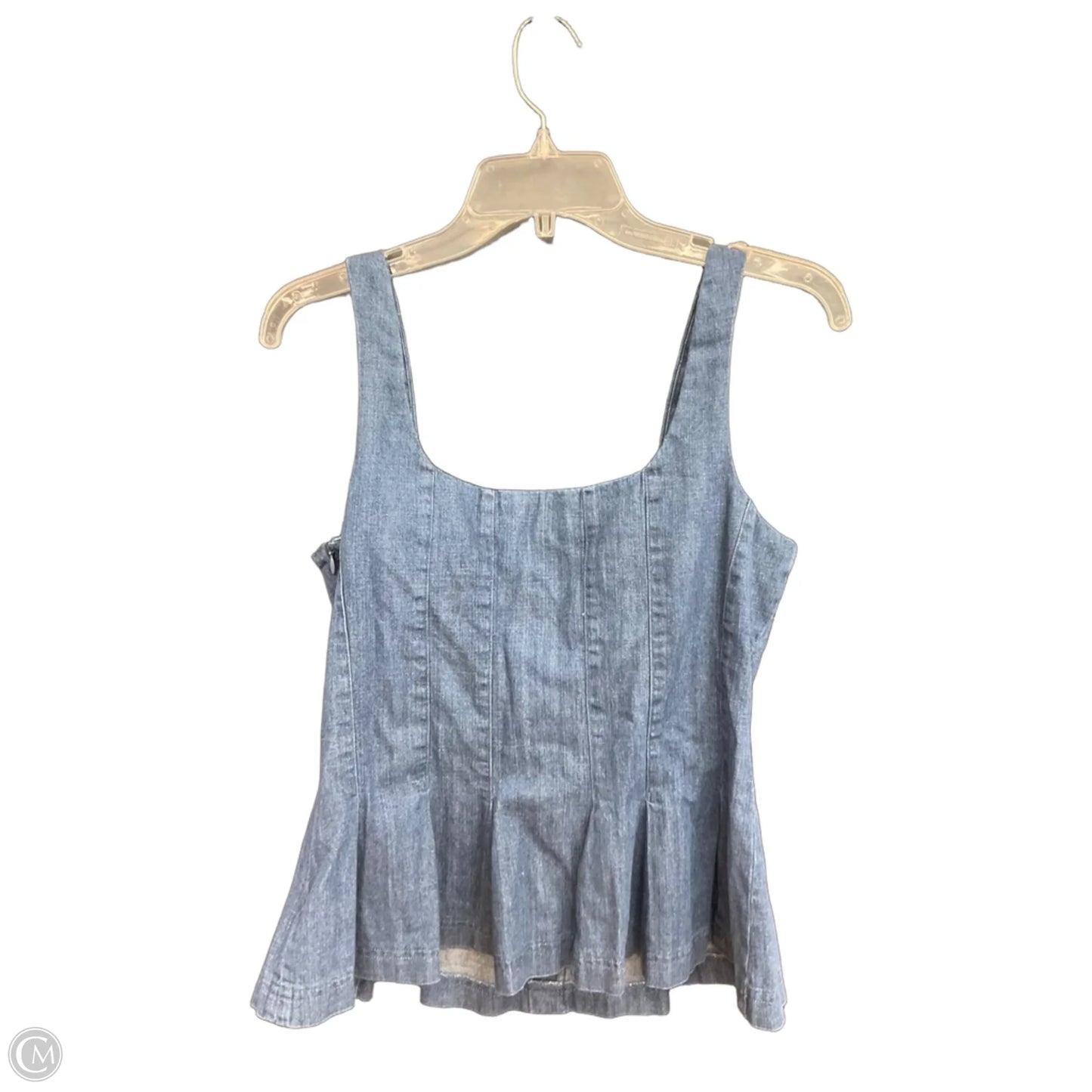 Top Sleeveless By Banana Republic In Blue, Size: S