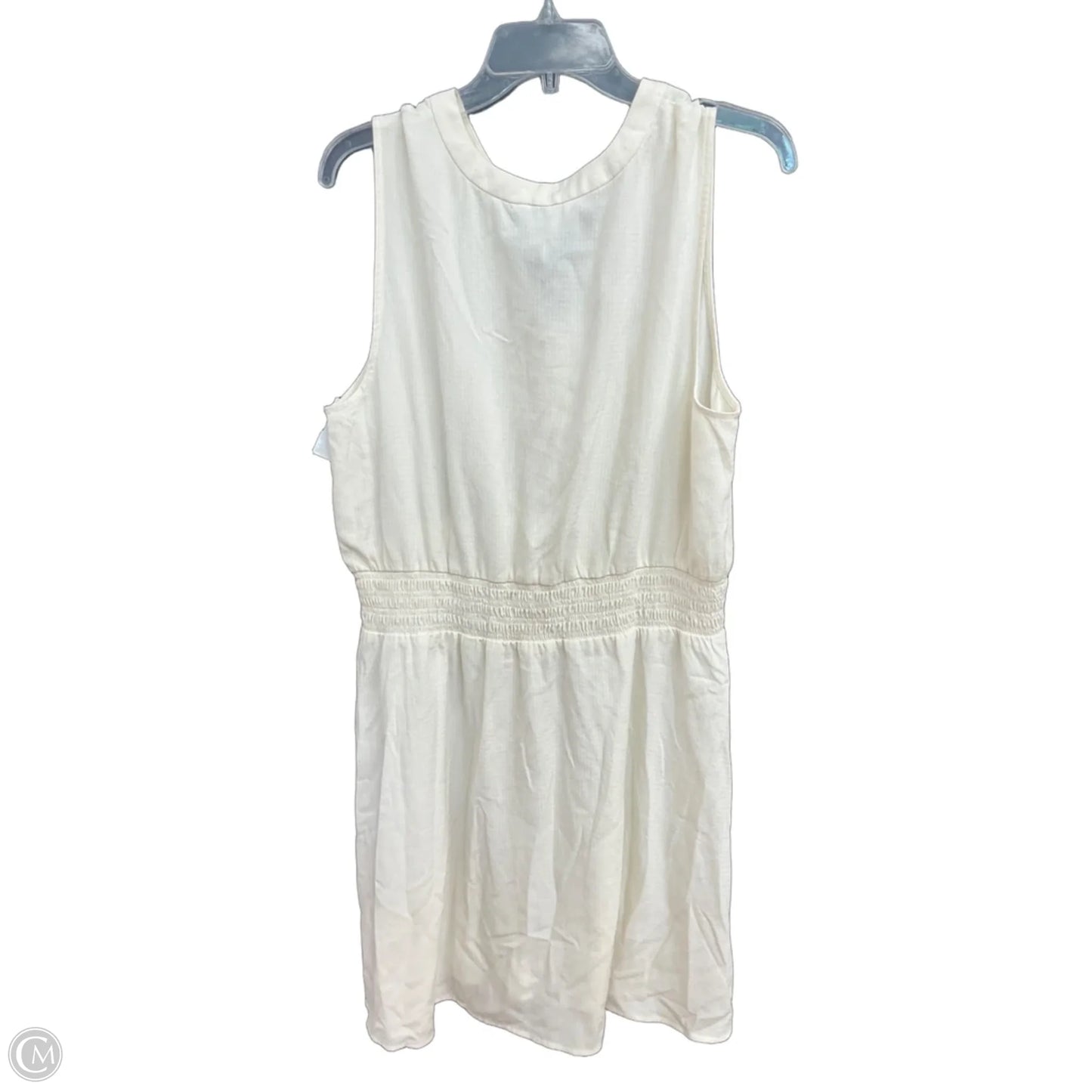 Dress Casual Midi By Market & Spruce In Cream, Size: Xl