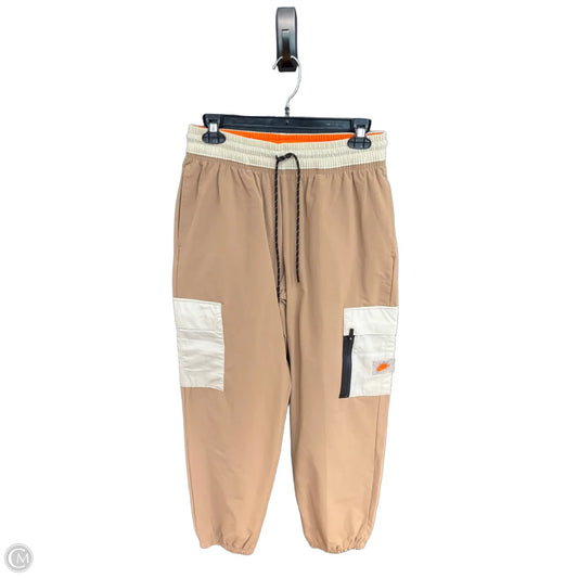Athletic Pants By Nike In Brown, Size: S