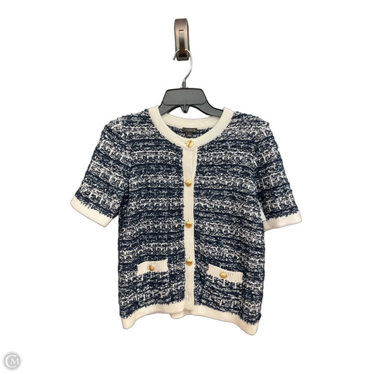 Top Short Sleeve By Ann Taylor In Blue, Size: S