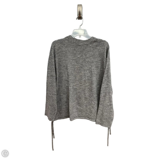 Top Long Sleeve By Pure Jill In Black, Size: L