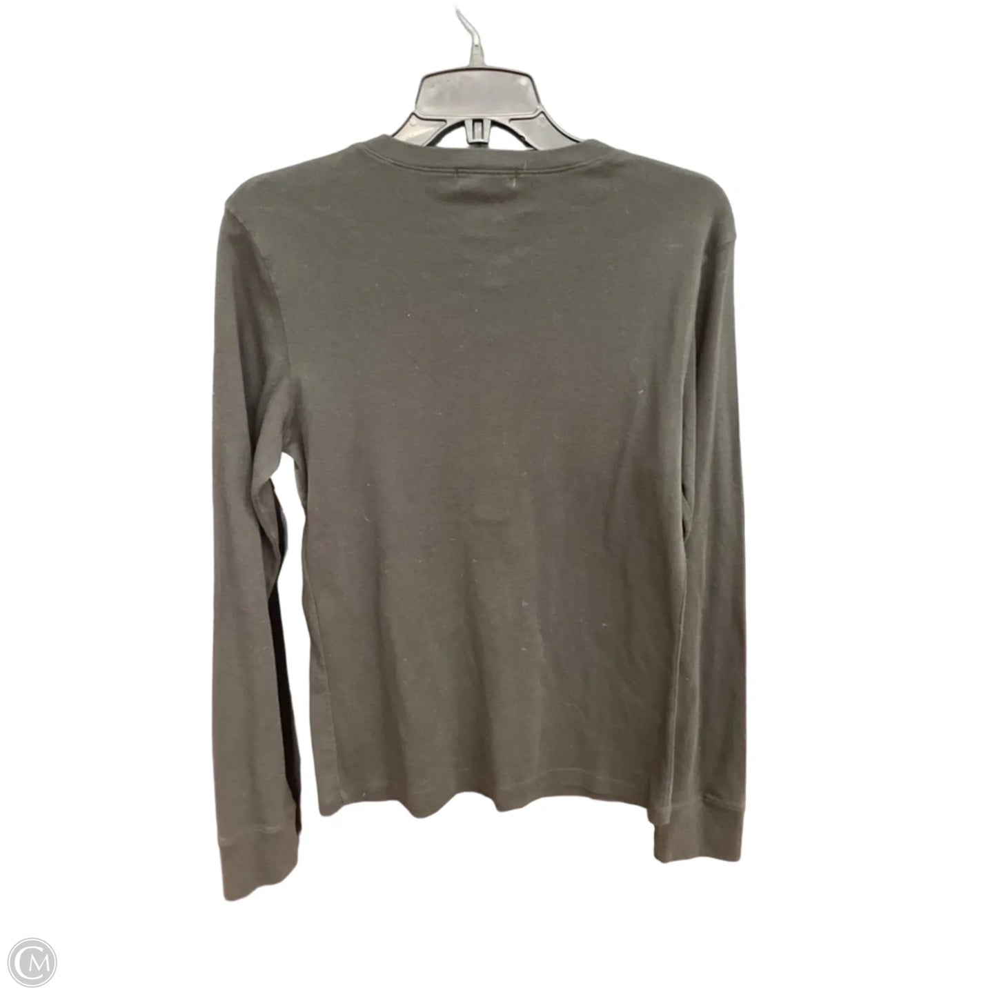 Top Long Sleeve By Banana Republic In Black, Size: L