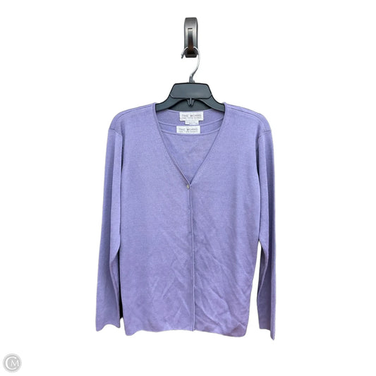 Top 2pc Sleeveless By Saks Fifth Avenue In Purple, Size: L