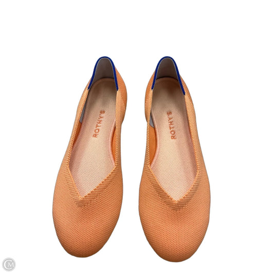 Shoes Flats By Rothys In Orange, Size: 8.5