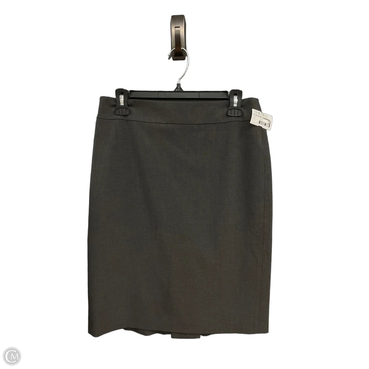 Skirt Midi By Ann Taylor In Grey, Size: 4