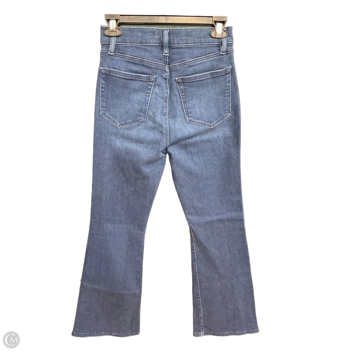 Jeans Flared By Loft In Blue Denim, Size: 2