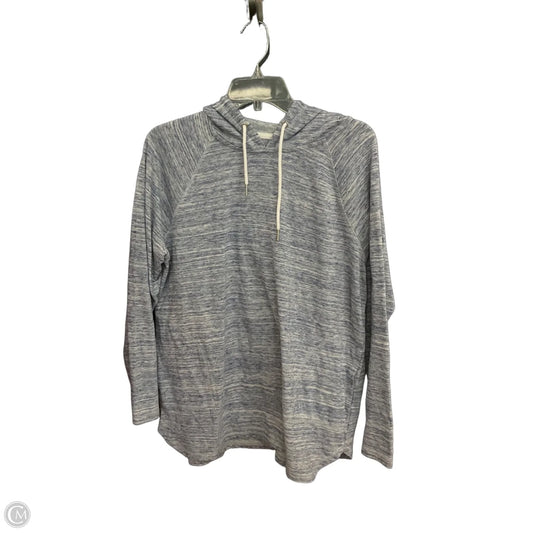 Sweatshirt Hoodie By Talbots In Blue, Size: Xl