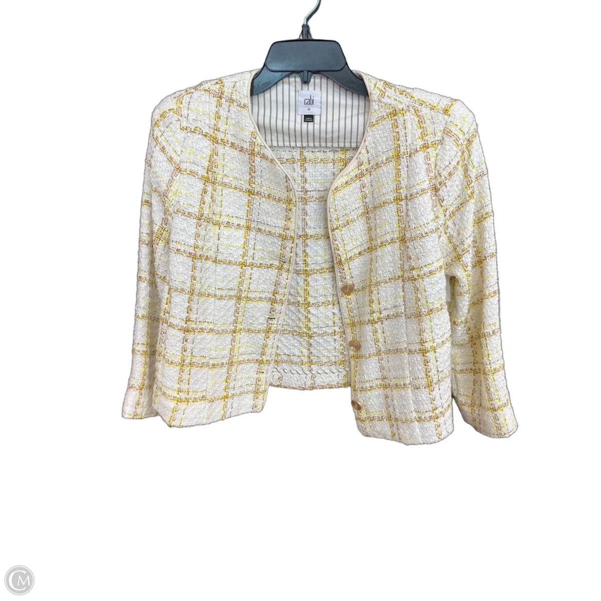 Blazer By Cabi In Yellow, Size: M