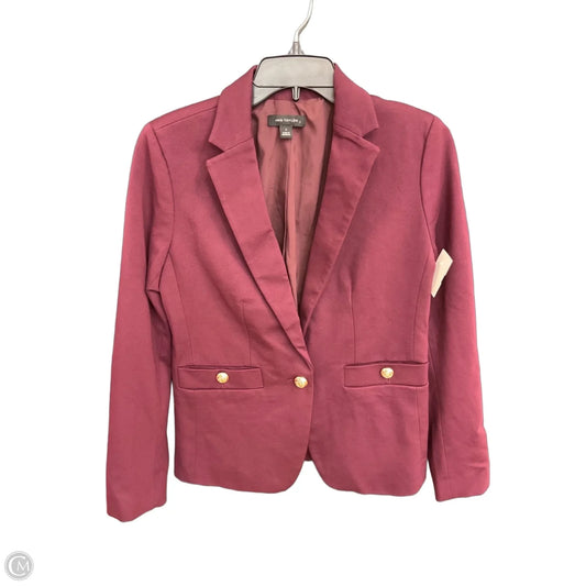 Blazer By Ann Taylor In Maroon, Size: Xs
