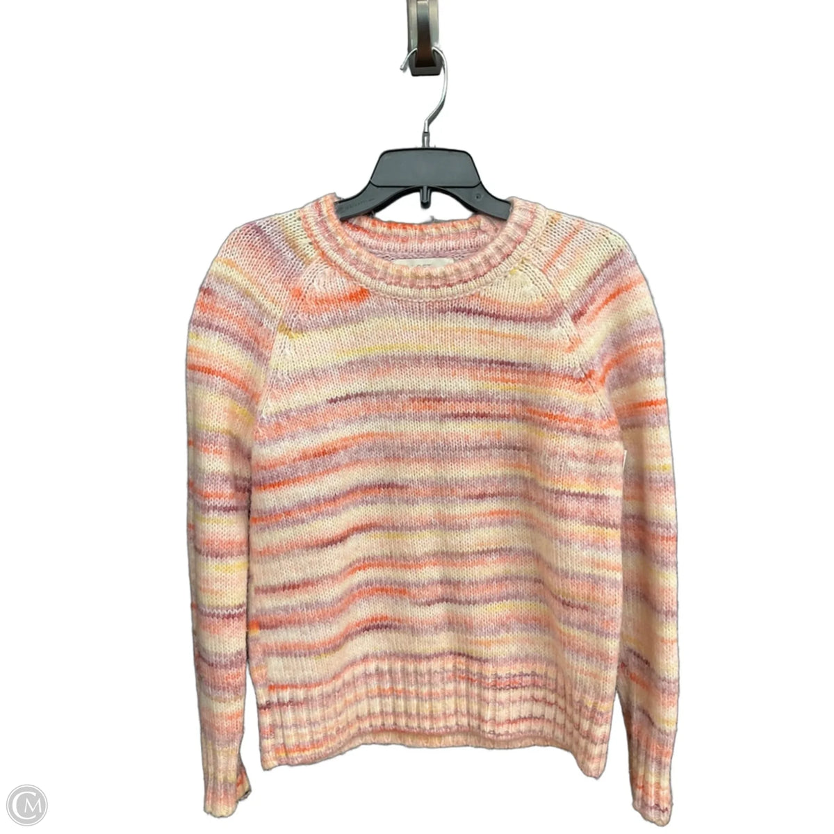 Sweater By Loft In Striped Pattern, Size: S