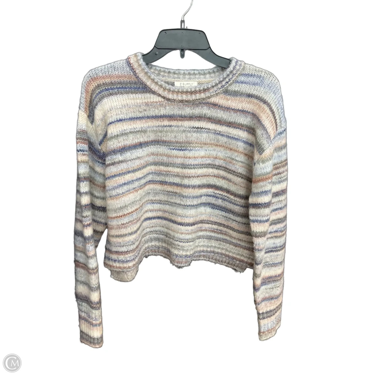 Sweater By Z Supply In Striped Pattern, Size: S
