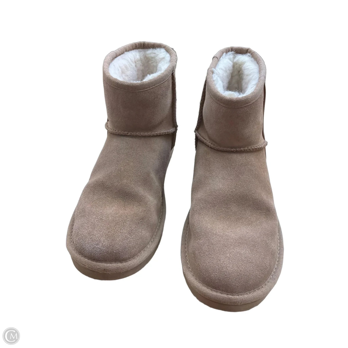 Boots Designer By Ugg In Brown, Size: 8