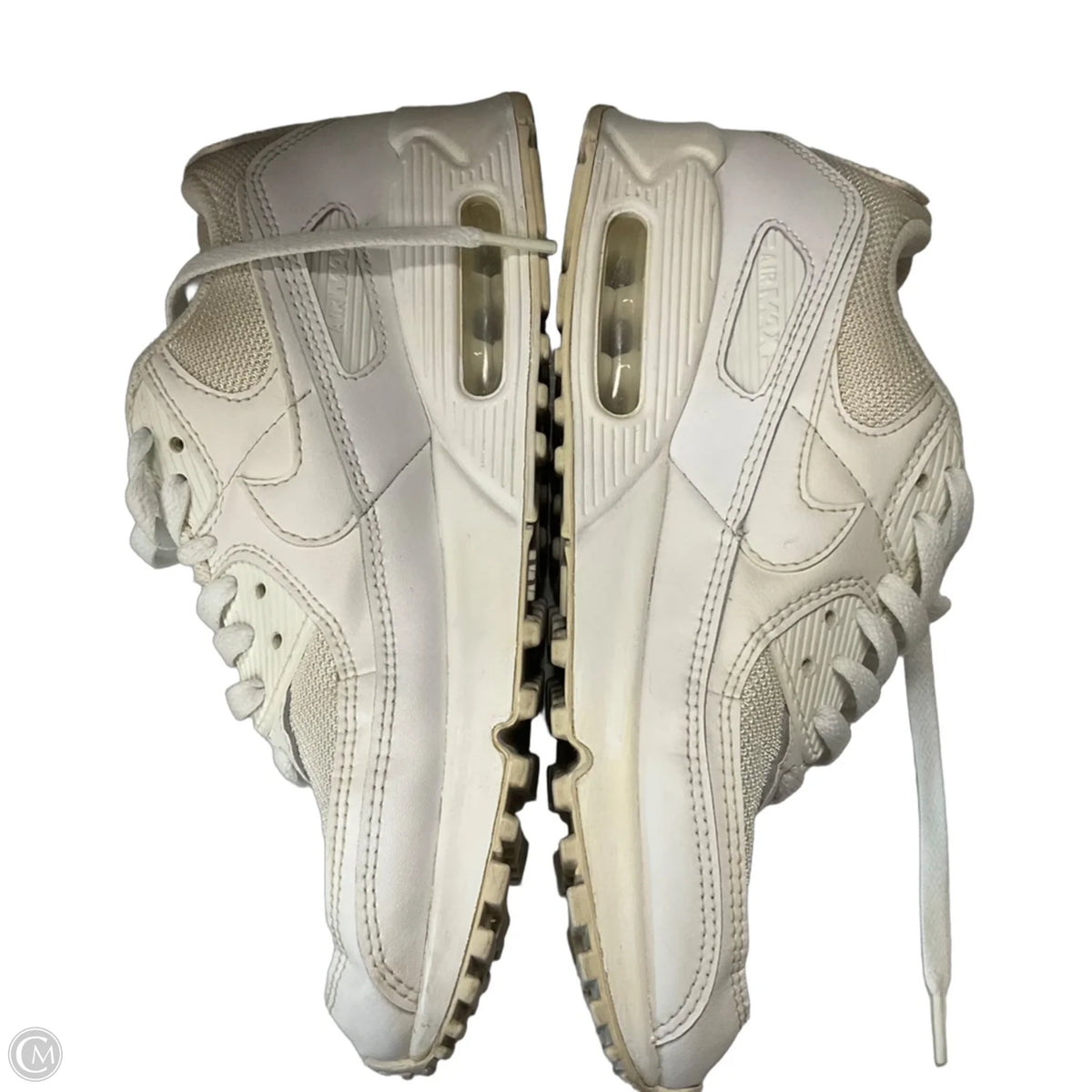 Shoes Athletic By Nike In White, Size: 9
