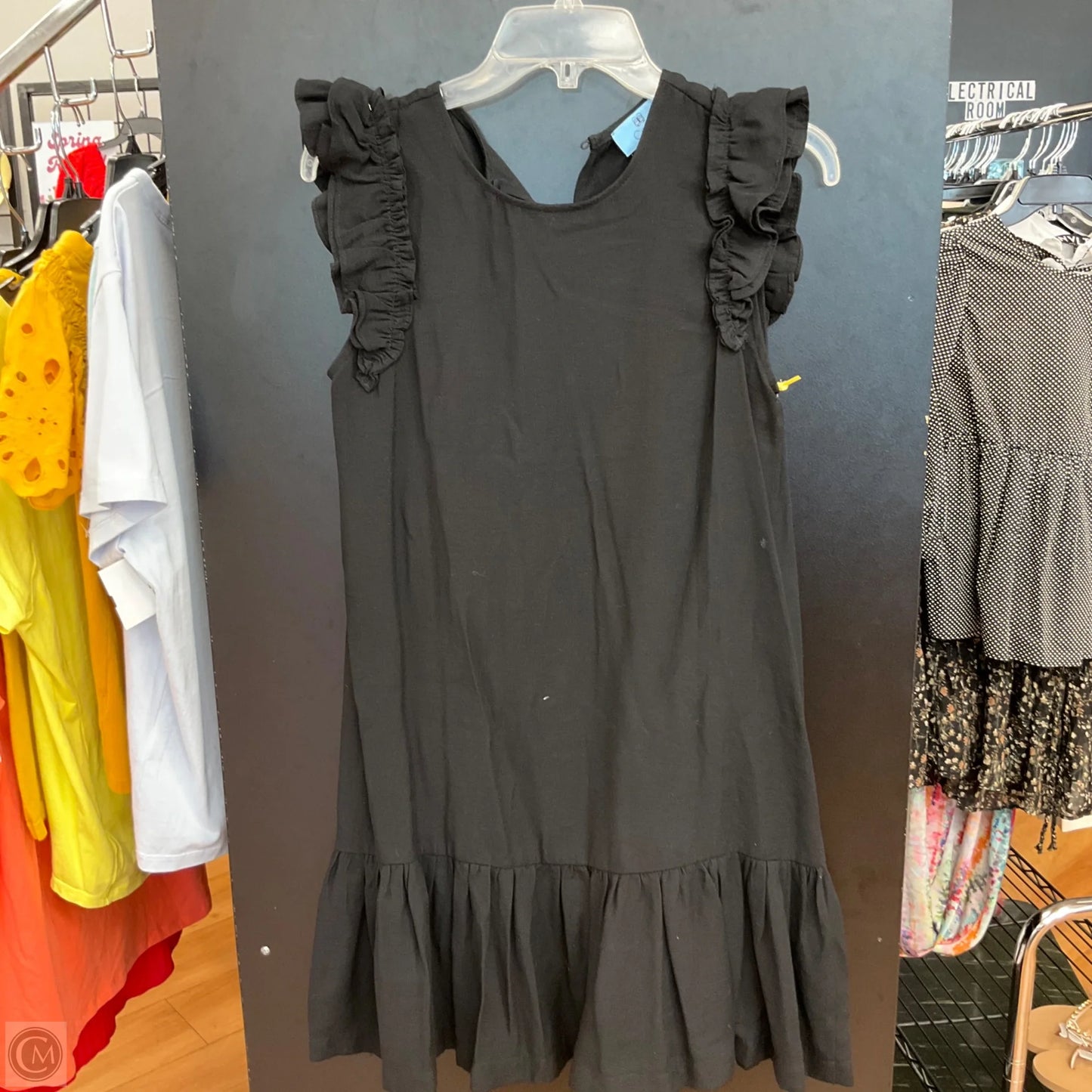 Dress Casual Midi By Cece In Black, Size: S