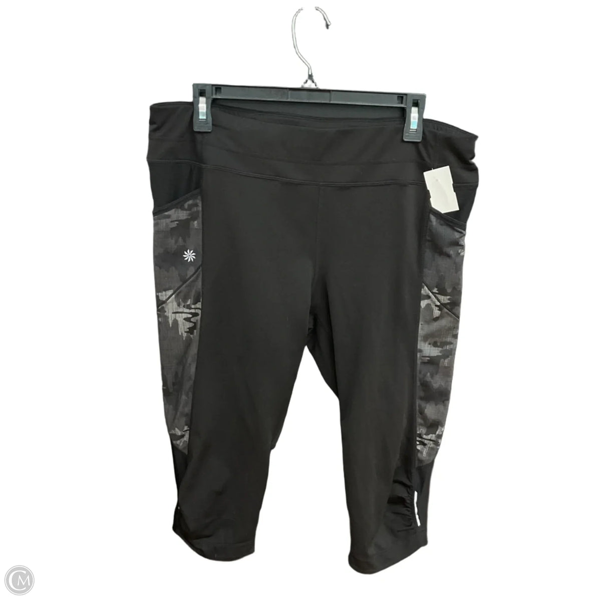 Athletic Capris By Athleta In Black, Size: Xl
