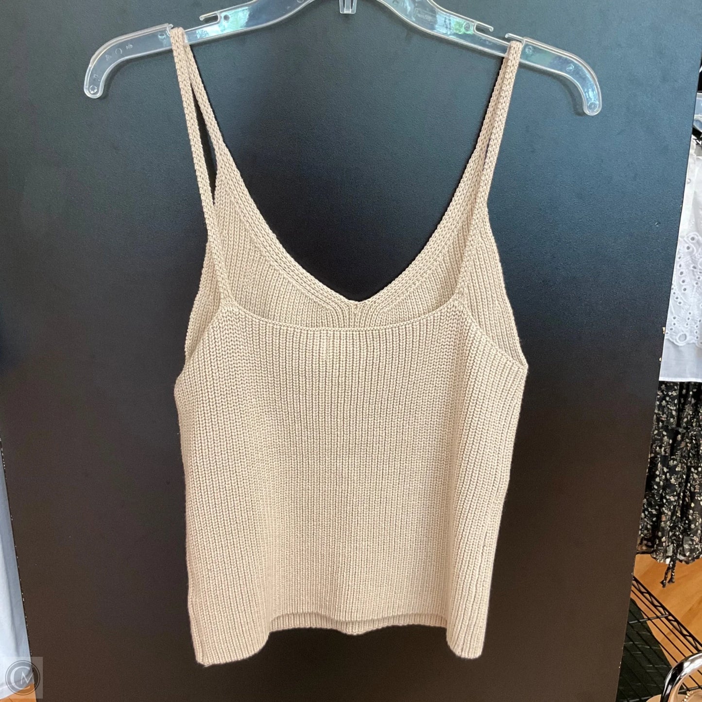 Top Sleeveless By Mod Ref In Beige, Size: M