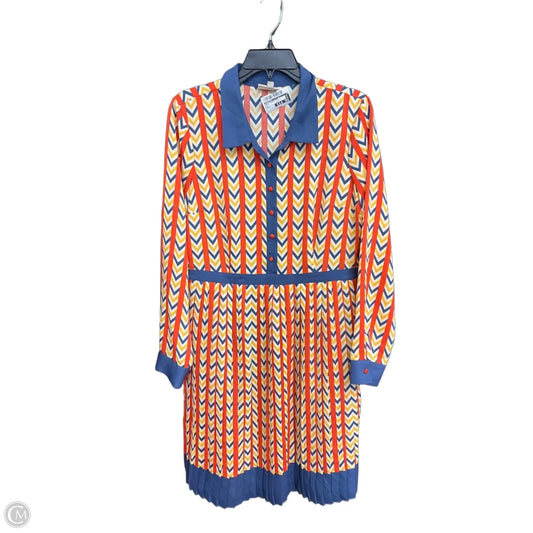Dress Casual Midi By Modcloth In Multi-colored, Size: L