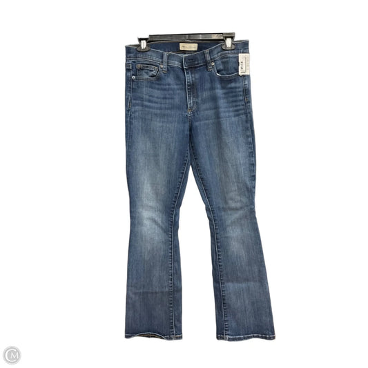 Jeans Boot Cut By Gap In Blue Denim, Size: 10