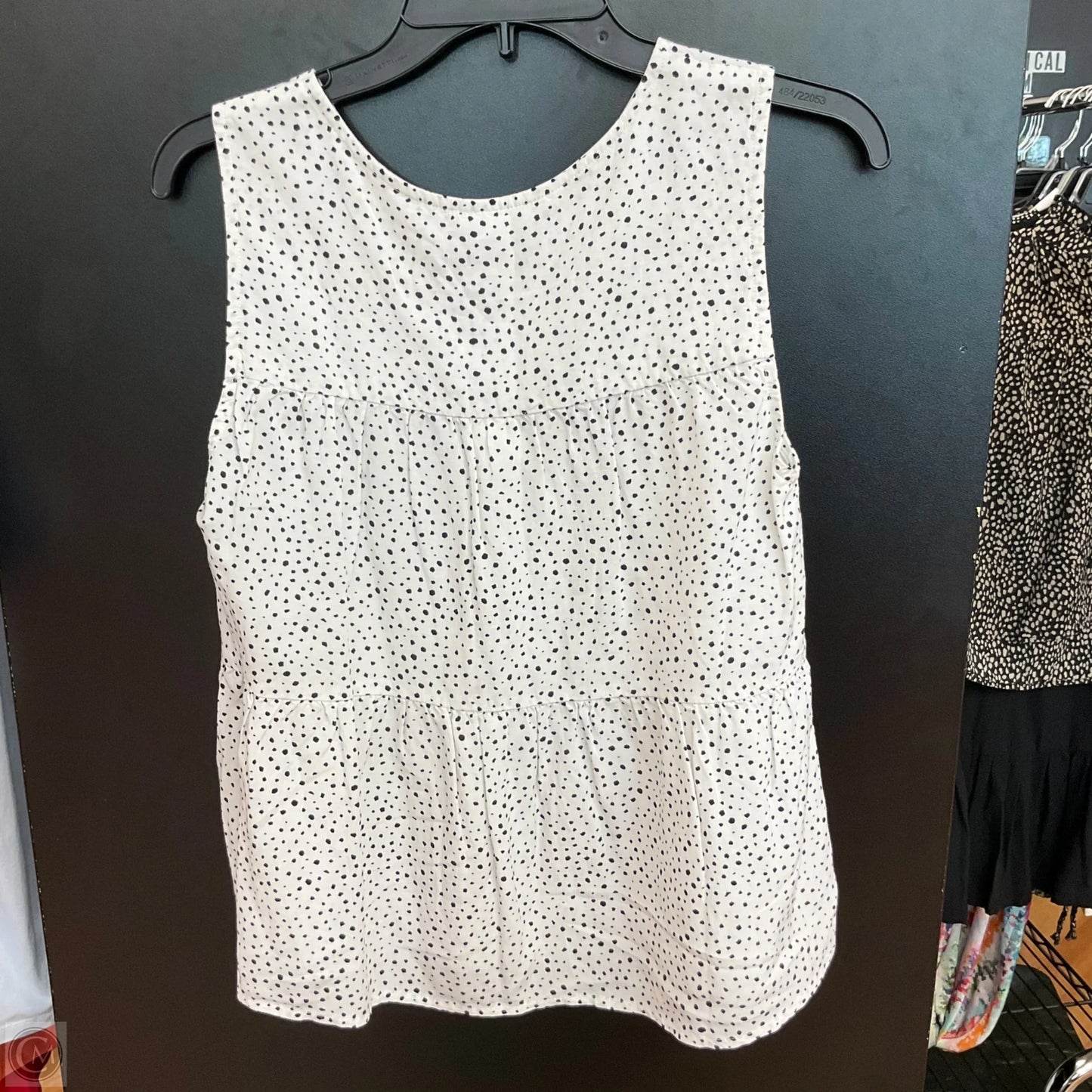 Top Sleeveless By Gap In Polkadot Pattern, Size: Sp