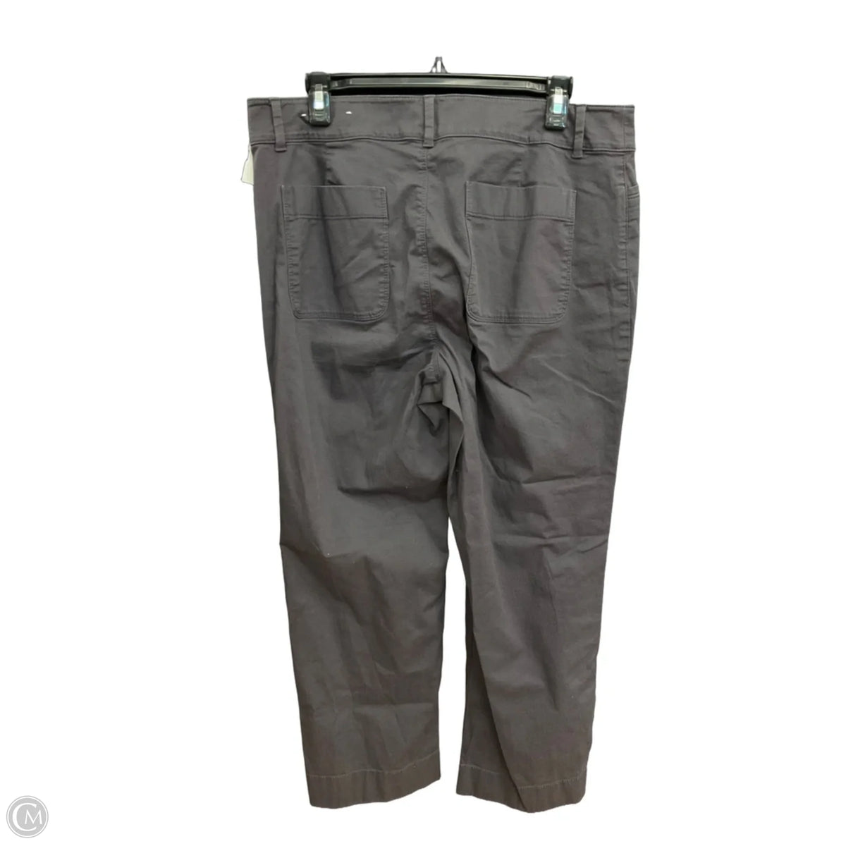 Pants Cropped By Loft In Purple, Size: 12