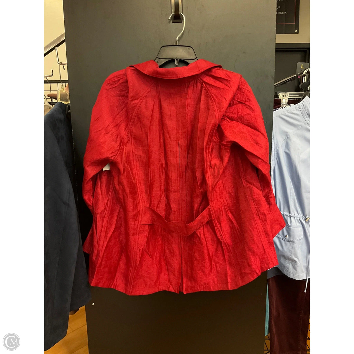 Jacket Other By Chicos In Red, Size: L
