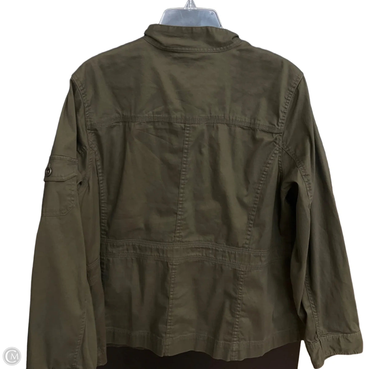 Jacket Utility By Sonoma In Green, Size: 2x