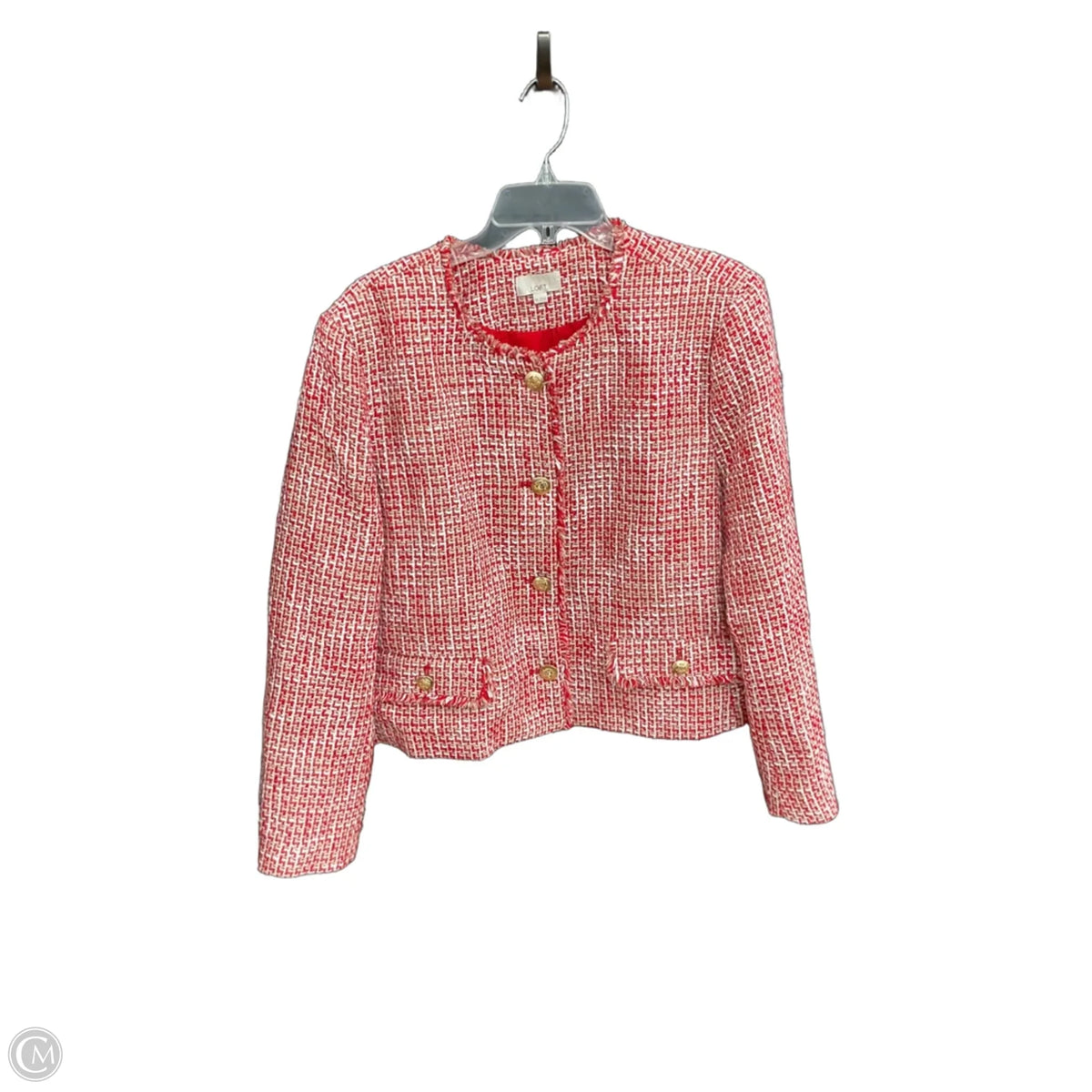 Blazer By Loft In Red, Size: Xxl