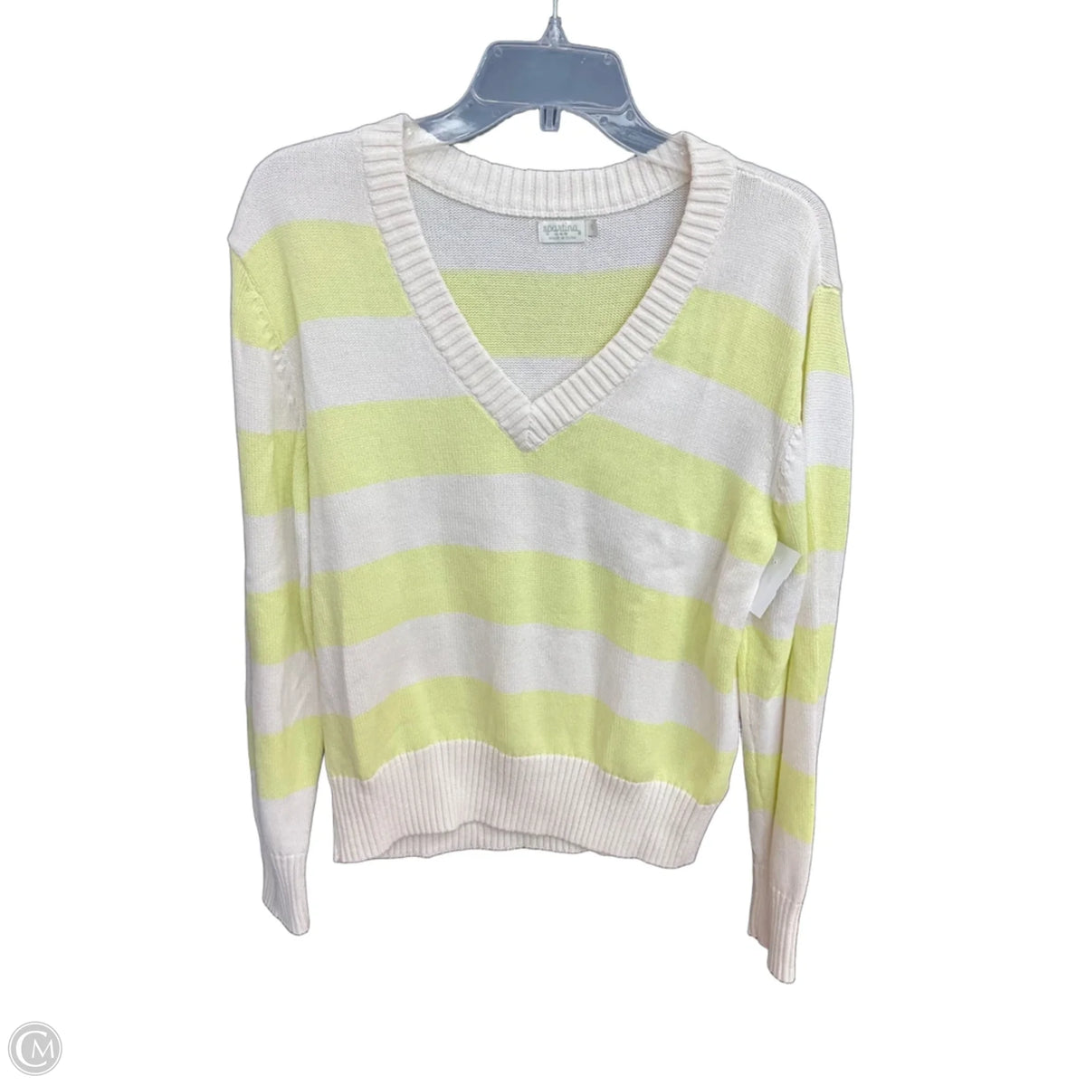 Sweater Designer By Spartina In Striped Pattern, Size: S