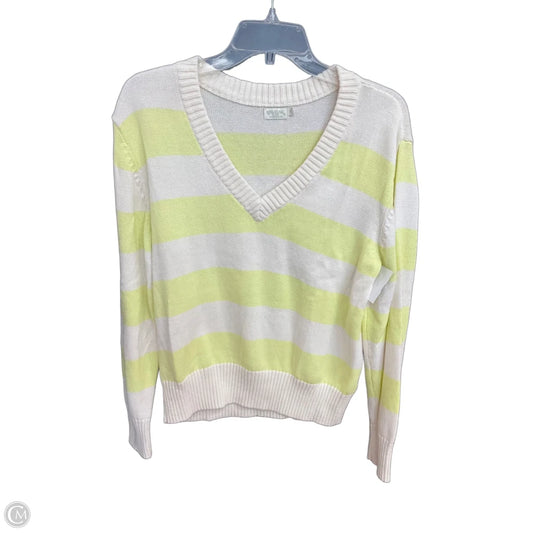 Sweater Designer By Spartina In Striped Pattern, Size: S