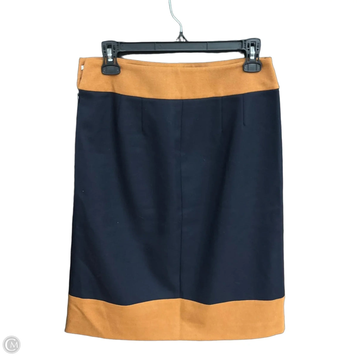 Skirt Midi By Loft In Blue & Brown, Size: 2