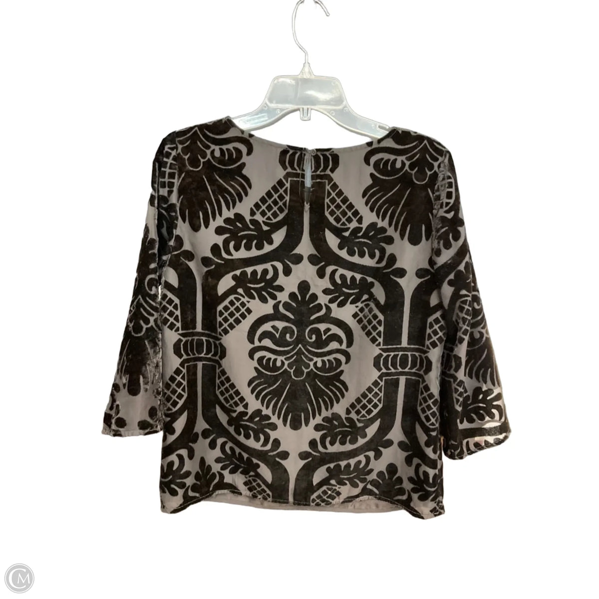 Top Long Sleeve By Talbots In Black, Size: S