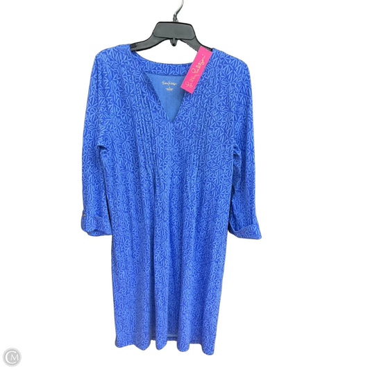 Dress Designer By Lilly Pulitzer In Blue, Size: L