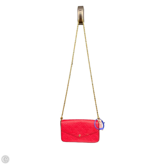 Crossbody Luxury Designer By Louis Vuitton, Size: Small