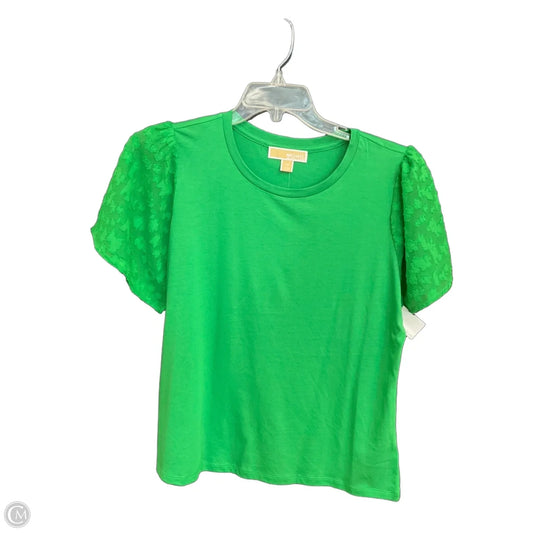 Top Short Sleeve By Michael By Michael Kors In Green, Size: L