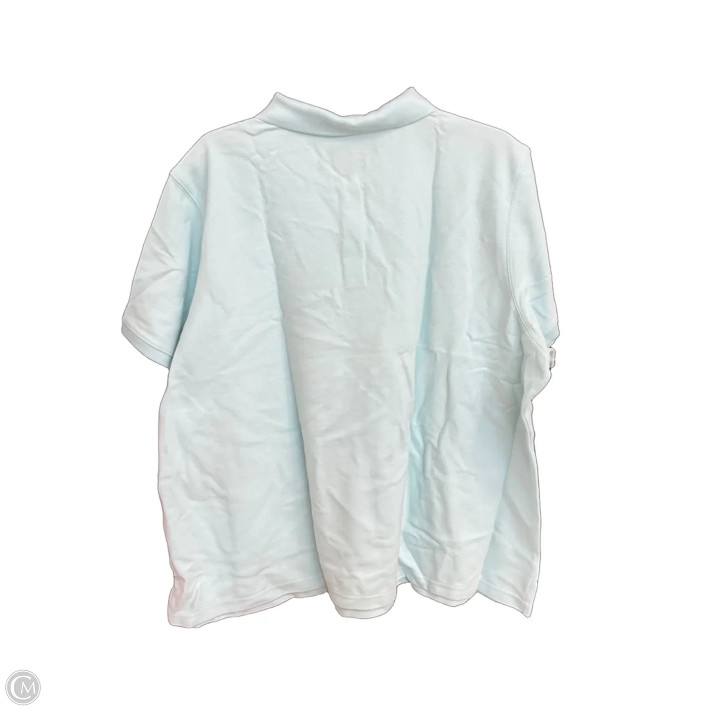 Top Short Sleeve By L.l. Bean In Blue, Size: 3x