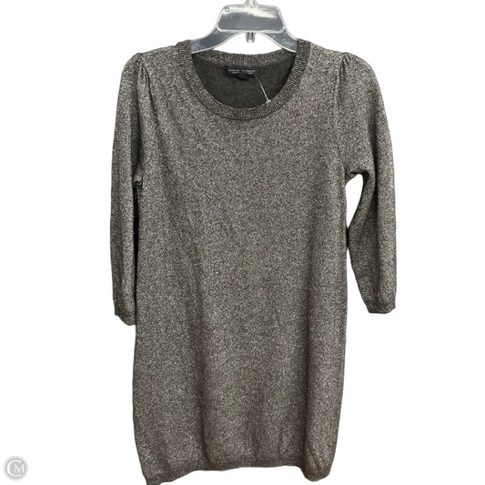 Dress Casual Midi By Banana Republic In Grey, Size: M